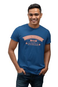 Body Builder, Gym Power, Round Neck Gym Tshirt (Blue Tshirt) - Clothes for Gym Lovers - Suitable for Gym Going Person - Foremost Gifting Material for Your Friends and Close Ones