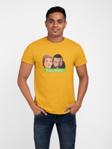 Turgut Aslehan - Yellow - The Ertugrul Ghazi - 100% cotton t-shirt for Men with soft feel and a stylish cut