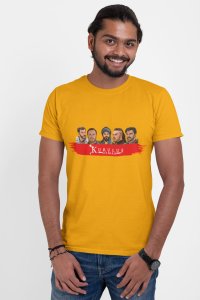 Kurulus Osman - Yellow - The Ertugrul Ghazi - 100% cotton t-shirt for Men with soft feel and a stylish cut