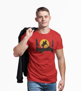 Warrior - Red - The Ertugrul Ghazi - 100% cotton t-shirt for Men with soft feel and a stylish cut
