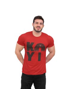 Eyvallah - Red - The Ertugrul Ghazi - 100% cotton t-shirt for Men with soft feel and a stylish cut