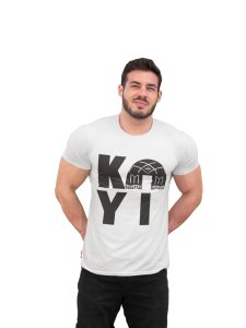 Eyvallah - White - The Ertugrul Ghazi - 100% cotton t-shirt for Men with soft feel and a stylish cut