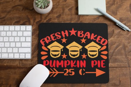 Fresh Baked Pumpkin Pie- Halloween Theme Mousepad