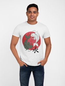Illustration Graphic tees White - printed T-shirts - Men's stylish clothing - Cool tees for boys