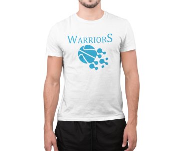 Warriors - White - Printed - Sports cool Men's T-shirt