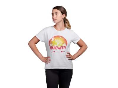 Halloween time - Printed Tees for Women's -designed for Halloween