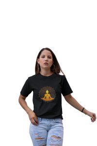 Lady Doing Yoga -Clothes for Yoga Lovers - Suitable For Regular Yoga Going People - Foremost Gifting Material for Your Friends