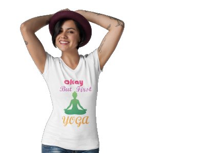 But First Yoga -Clothes for Yoga Lovers - Suitable For Regular Yoga Going People - Foremost Gifting Material for Your Friends