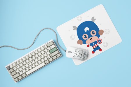 Captain America - Printed animated creature Mousepads