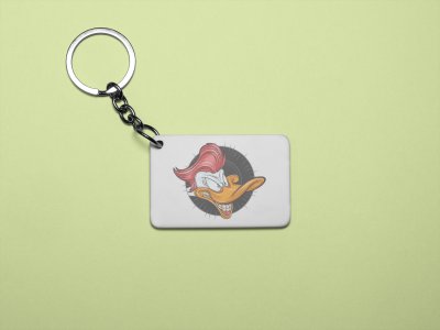 Hen - Printed animated creature Keychains For Animation Lovers(Pack of 2)