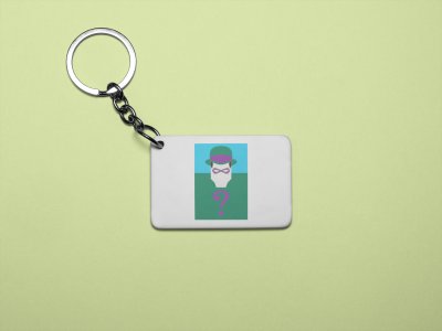 Riddler - Printed animated creature Keychains For Animation Lovers(Pack of 2)