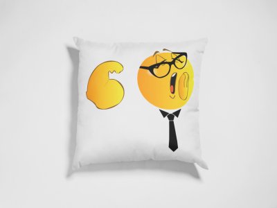 Strong Man Emoji - Emoji Printed Pillow Covers For Emoji Lovers(Pack Of Two)