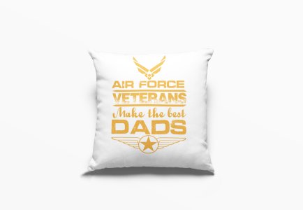 Air force veterans- Printed Pillow Covers (Pack Of Two)