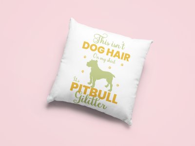 Pitbull glitter -Printed Pillow Covers For Pet Lovers(Pack Of Two)
