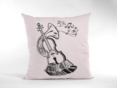 Need music - Special Printed Pillow Covers For Music Lovers(Combo Set of 2)