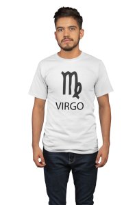 Virgo (White T) - Printed Zodiac Sign Tshirts - Made especially for astrology lovers people