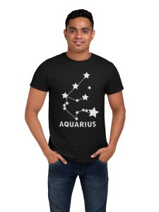 Aquarius stars - Printed Zodiac Sign Tshirts - Made especially for astrology lovers people