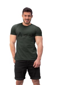 A=pieR2 (Green T) -Clothes for Mathematics Lover - Foremost Gifting Material for Your Friends, Teachers, and Close Ones