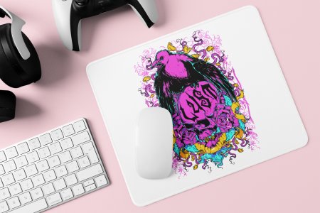 Pink eagle - Printed animated Mousepad for animation lovers