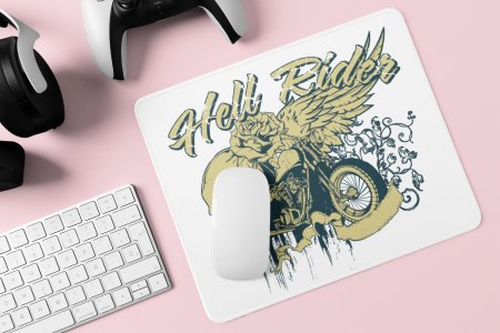 Hell Rider - Printed animated Mousepad for animation lovers