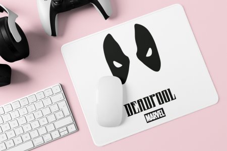 Deadpool eyes - Printed animated Mousepad for animation lovers