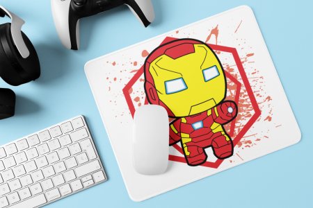 Mini Iron man - Printed animated Mousepad for animation lovers