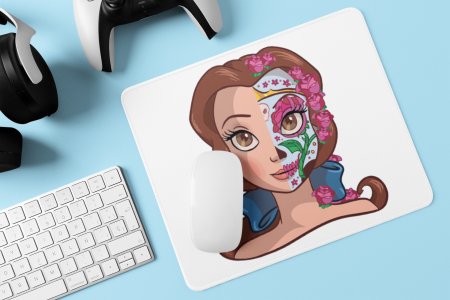 Belle - Printed animated Mousepad for animation lovers