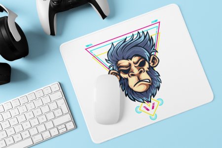 Angry monkey - Printed animated Mousepad for animation lovers