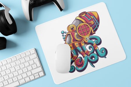 Octopus - Printed animated Mousepad for animation lovers