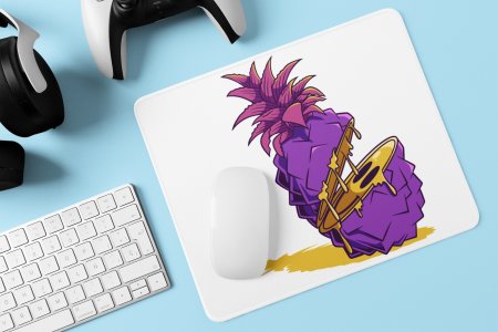 Broken pineapple - Printed animated Mousepad for animation lovers