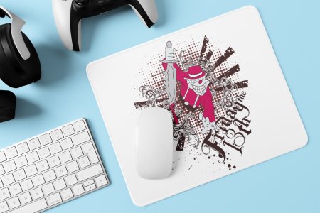 Friday the 13th - Printed animated Mousepad for animation lovers