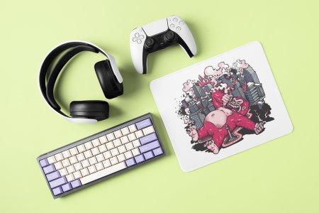 Chimpanzee - Printed animated Mousepad for animation lovers