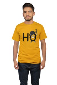 HO3 (Yellow T) -Tshirts for Maths Lovers - Foremost Gifting Material for Your Close Ones