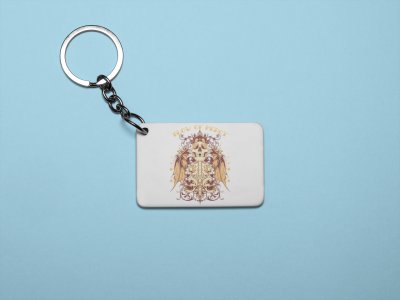 Blow of mercy - Printed acrylic animated Keychain(Pack Of 2)