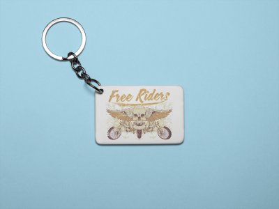 Free Rider - Printed acrylic animated Keychain(Pack Of 2)
