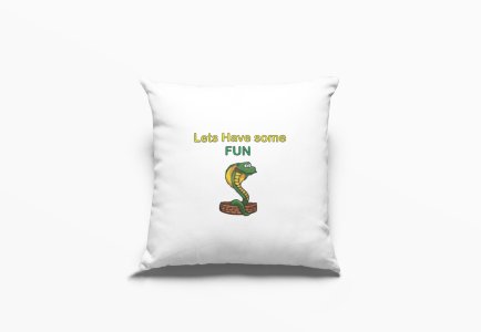 Lets Have Some Fun - Printed Pillow Covers For Bollywood Lovers(Pack Of Two)