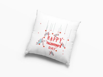 Cupid The God of Desire Illustration -Printed Pillow Covers For (Pack Of Two)