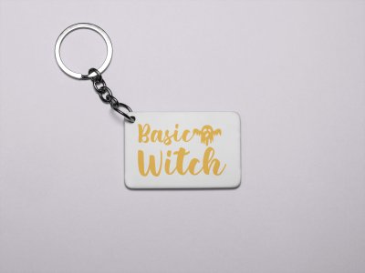 Basic Witch -Brown-Printed Acrylic Keychains(Pack Of 2)