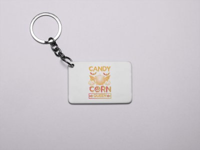 Candy Corn Queen -Haunted House-Printed Acrylic Keychains(Pack Of 2)