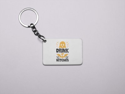Drink up, Bat-Printed Acrylic Keychains(Pack Of 2)