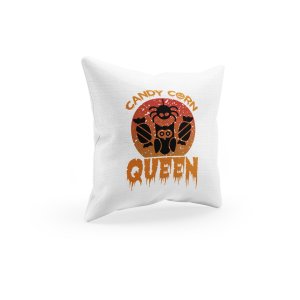 Candy Corn Queen - Howl -Halloween Theme Pillow Covers (Pack Of 2)