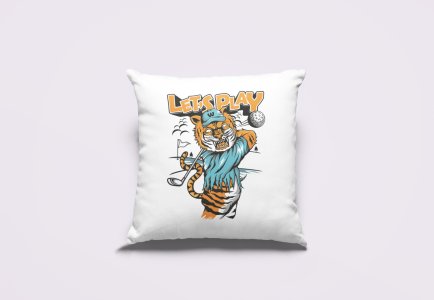 Let's Play-Printed Pillow Covers(Pack Of 2)