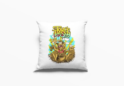 Touch The Sky -Printed Pillow Covers(Pack Of 2)