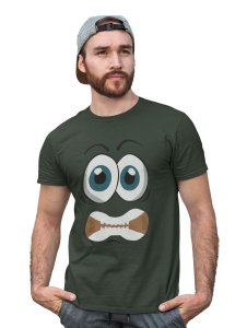 Teeth Blocked Emoji (Green) - Clothes for Emoji Lovers - Suitable for Fun Events - Foremost Gifting Material for Your Friends and Close Ones