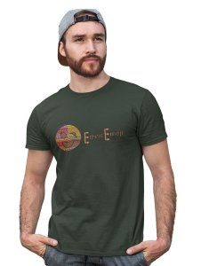 Ethnic Emoji with Patterns Printed T-shirt (Green) - Clothes for Emoji Lovers -Foremost Gifting Material for Your Friends and Close Ones