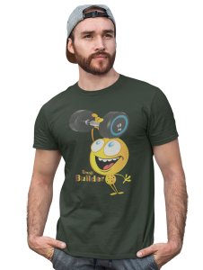 Gym Freck Emoji T-shirt (Green) - Clothes for Emoji Lovers -Foremost Gifting Material for Your Friends and Close Ones