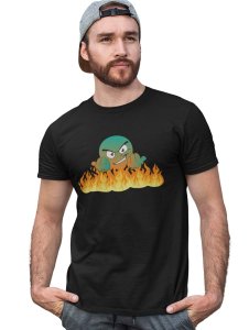 Come On, Cross The Fire Emoji T-shirt - Clothes for Emoji Lovers - Suitable for Fun Events - Foremost Gifting Material for Your Friends and Close Ones