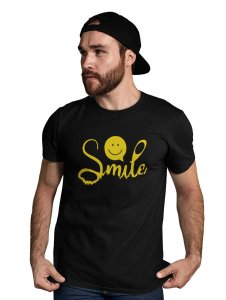 Smile Please Emoji Printed T-shirt - Clothes for Emoji Lovers - Suitable for Fun Events - Foremost Gifting Material for Your Friends and Close Ones