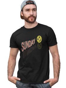 Sunday Funday Emoji T-shirt - Clothes for Emoji Lovers - Suitable for Fun Events - Foremost Gifting Material for Your Friends and Close Ones