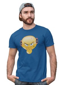 I Am Watching You Emoji T-shirt (Blue) - Clothes for Emoji Lovers - Suitable for Fun Events - Foremost Gifting Material for Your Friends and Close Ones